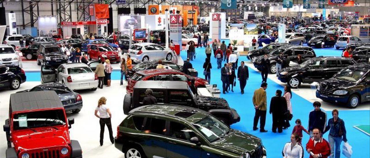 Una edición del Salón del Automóvil en Vigo.