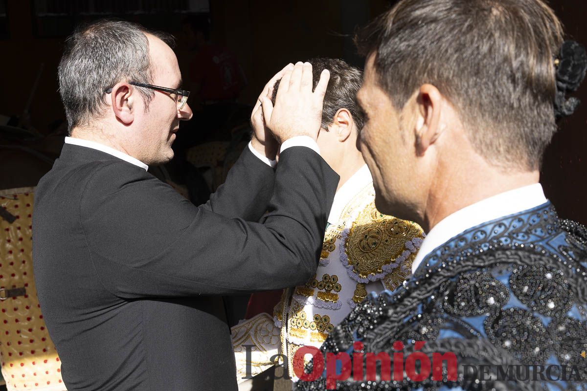 Tarde histórica en Abarán con la alternativa de José María Trigueros y el indulto de Tomás Rufo, junto a Castella salieron a hombros