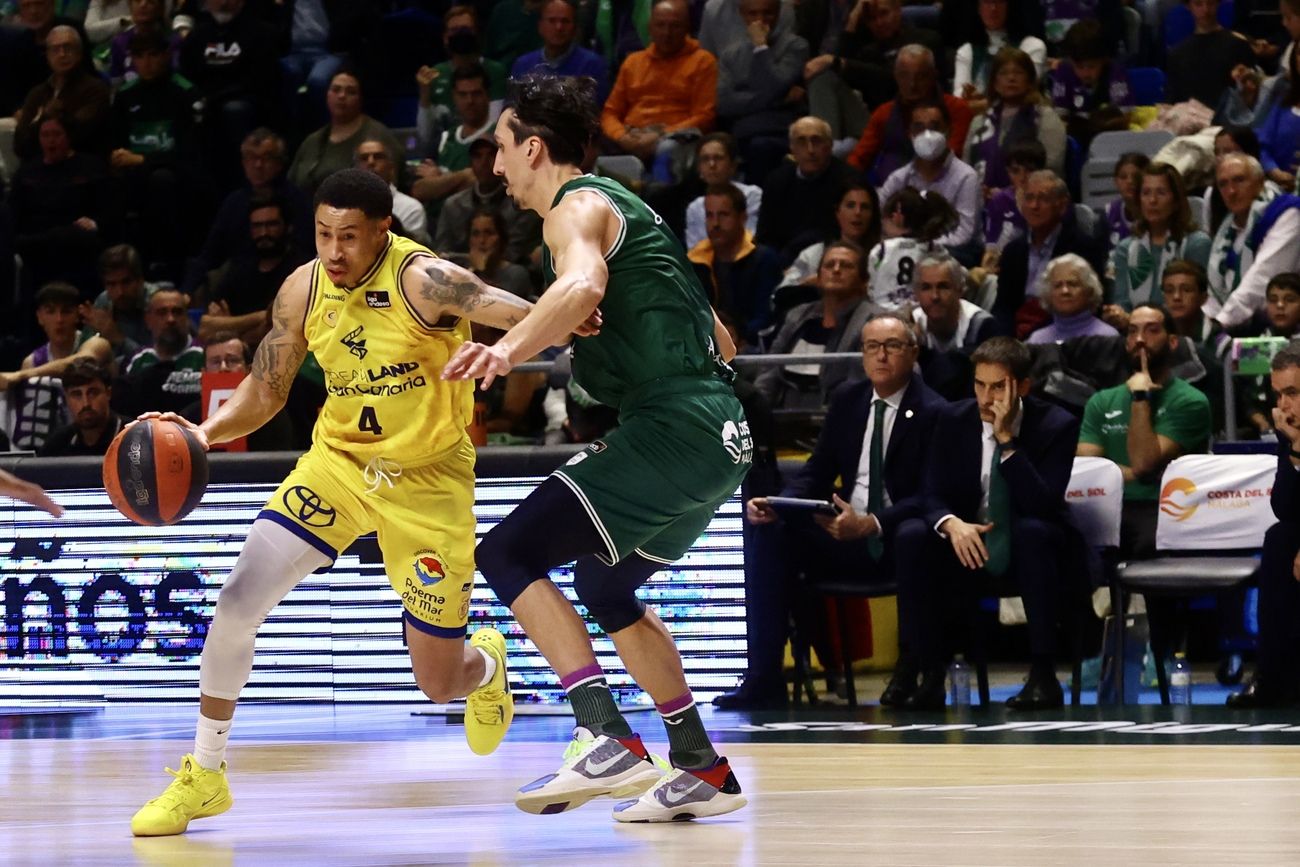 El partido Unicaja-Dreamland Gran Canaria, en imágenes