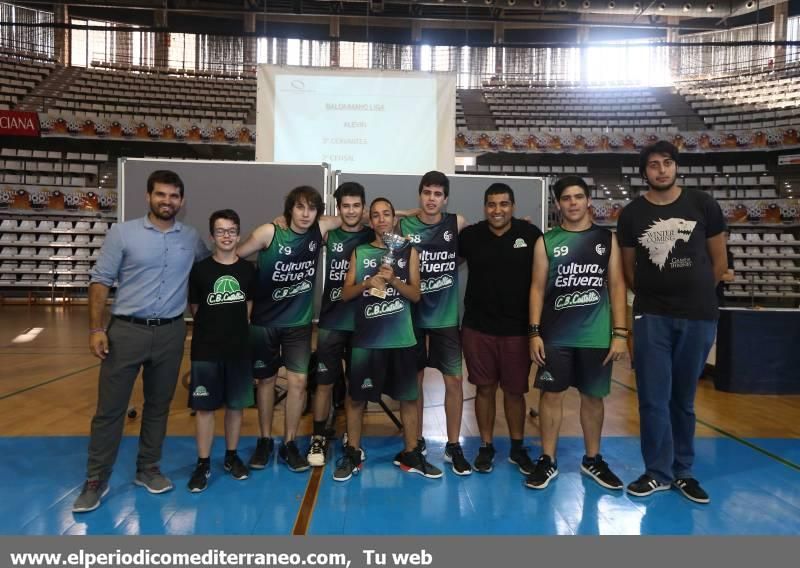 Lliurament de trofeus de los XXXVII Jocs Esportius de Castelló