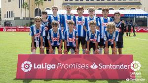 El Alevín A del Espanyol en LaLiga Promises Internacional