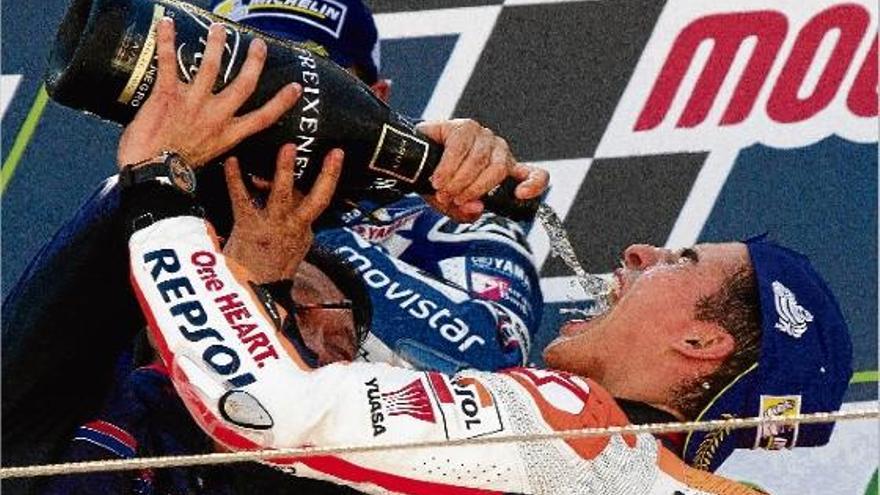 Marc Márquez completa un gran cap de setmana al Gran Premi Motorland Aragó i podria proclamar-se campió la propera cursa, al Japó.