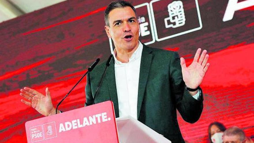 Sánchez va intervenir en el XVI Congrés Regional del PSOE-Múrcia | EUROPA PRESS