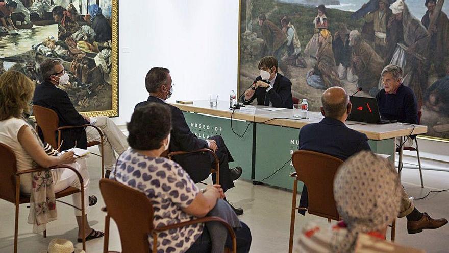 Barón pone el colofón a la exposición de Orlando Pelayo