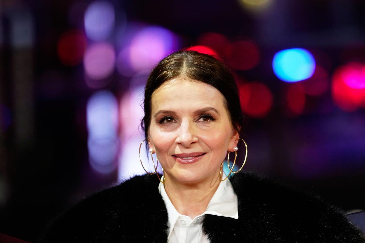 Juliette Binoche en la Berlinale, la semana pasada.