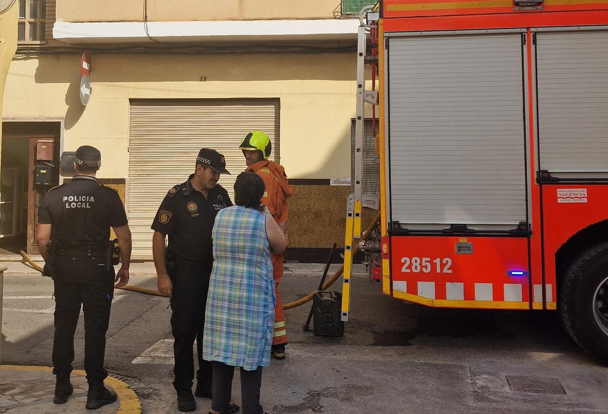 Una mujer sufre quemaduras en la cara y en los brazos tras incendiarse ...