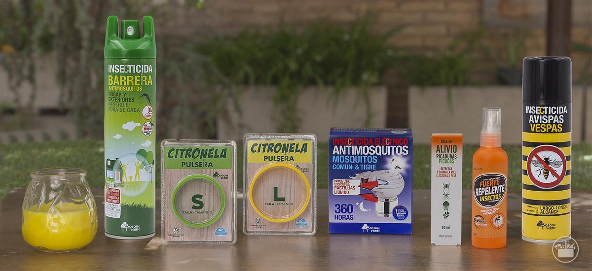 Todos los productos repelentes para mosquitos de Mercadona