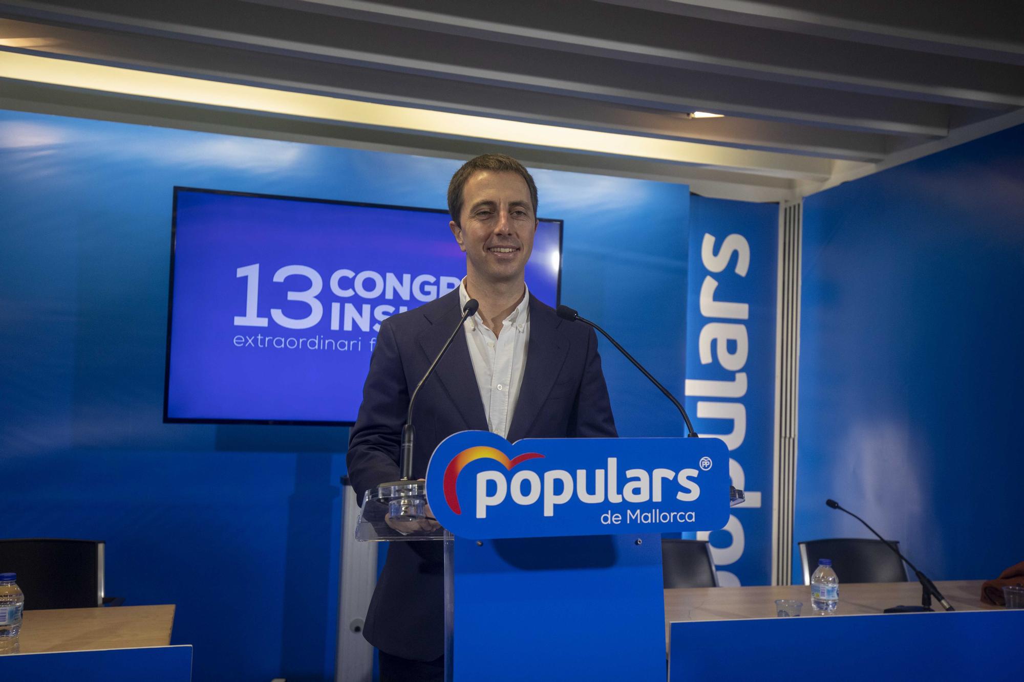 Jaime Martínez y Llorenç Galmés, nuevos presidentes del PP en Palma y Mallorca