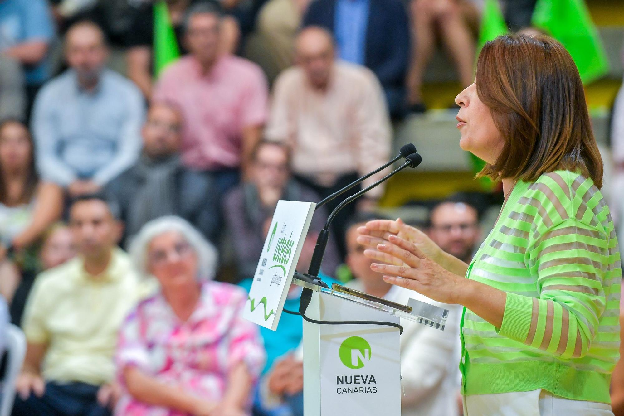 Presentación de candidaturas de Nuevas Canarias a las elecciones del 28M