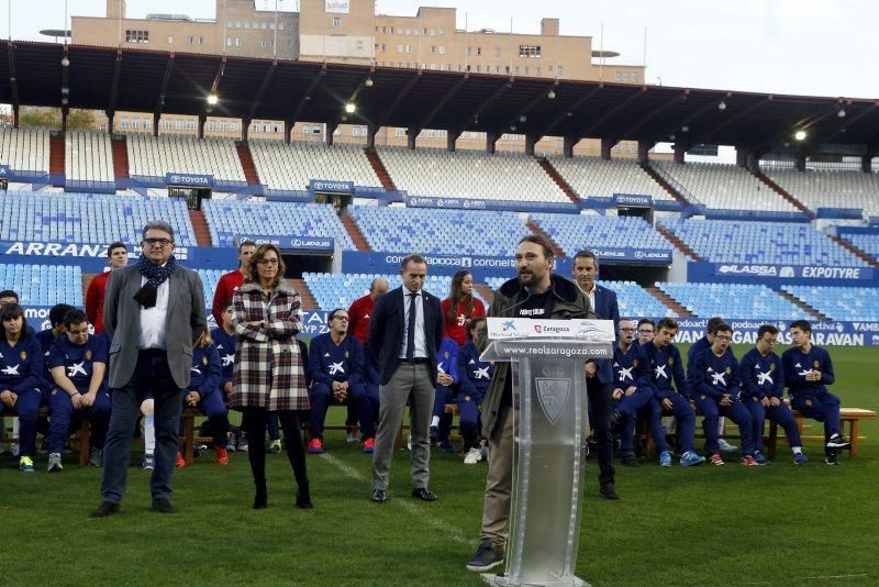 Presentación del Real Zaragoza en LaLiga Genuine