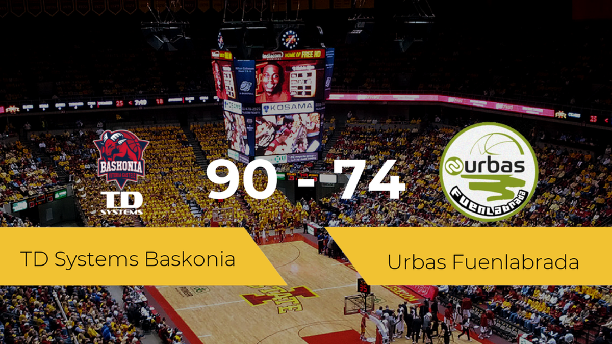 El TD Systems Baskonia vence al Urbas Fuenlabrada (90-74)