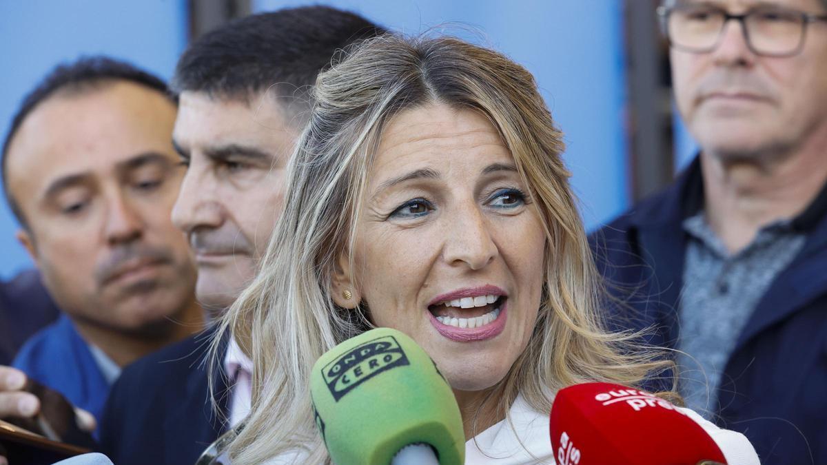 Yolanda Díaz anuncia que el Gobierno aprobará el martes el nuevo registro horario