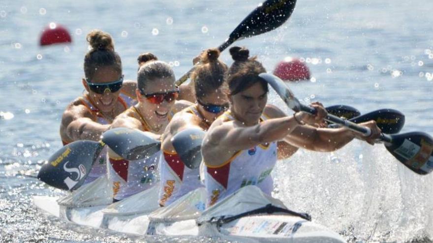 Estefanía Fernández irá a París con un bronce mundialista