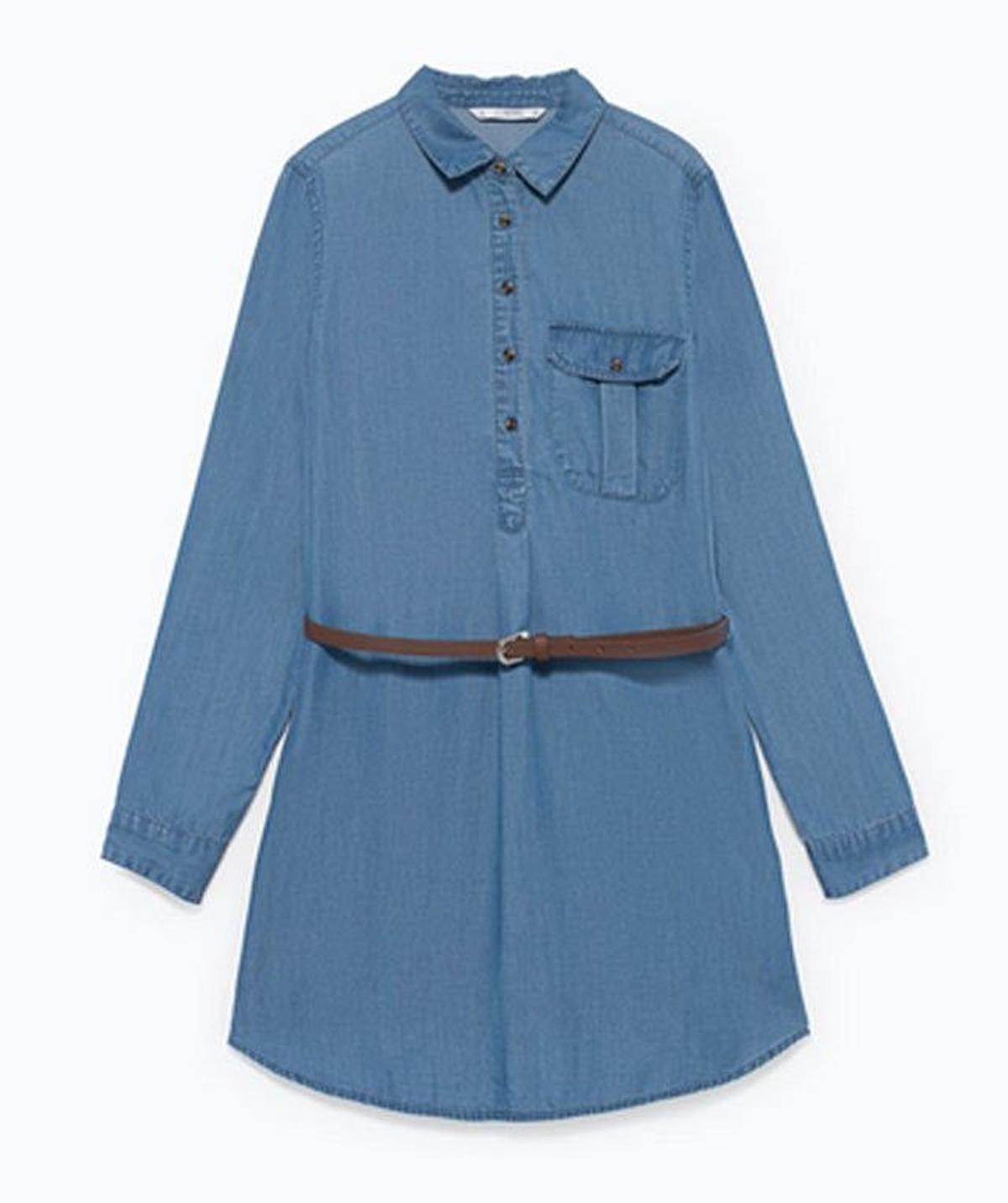 7.Vestido denim de Lefties