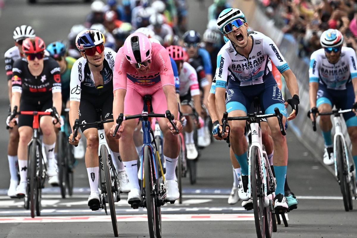 La etapa 5 del Giro de Italia, en imágenes.