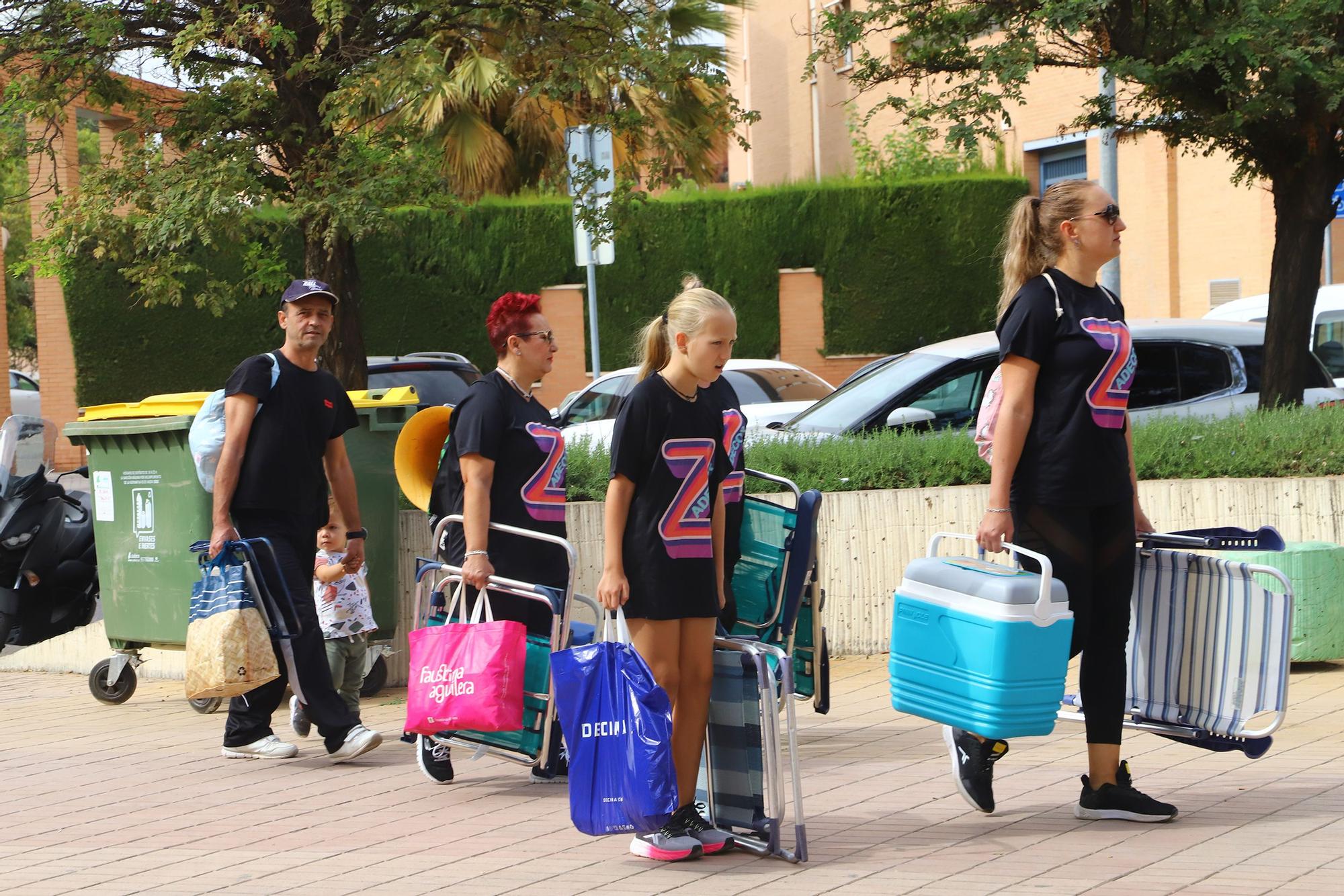 Las peñas recuperan su perol de convivencia en las Setas tras el parón del covid