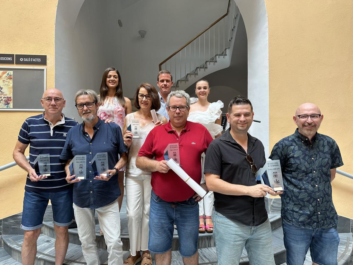 Los ganadores del 68 Saló Local de Fotografia Fira de Xàtiva.