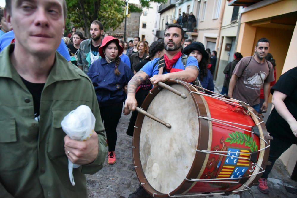 Inici de la Patum 2018 a la plaça de Sant Pere