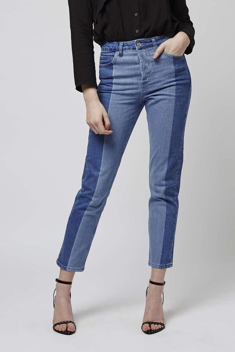 Jeans con patchwork, Topshop