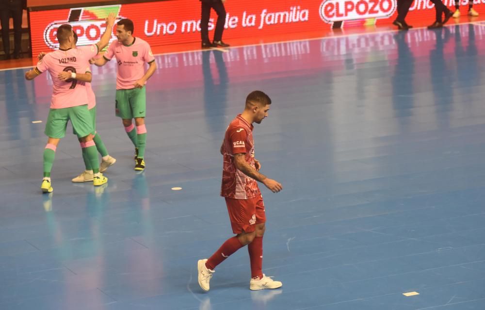 Partido entre ElPozo Murcia y el FC Barcelona