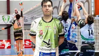 El Voleibol Almendralejo renueva a Fabio García-Moreno para su proyecto