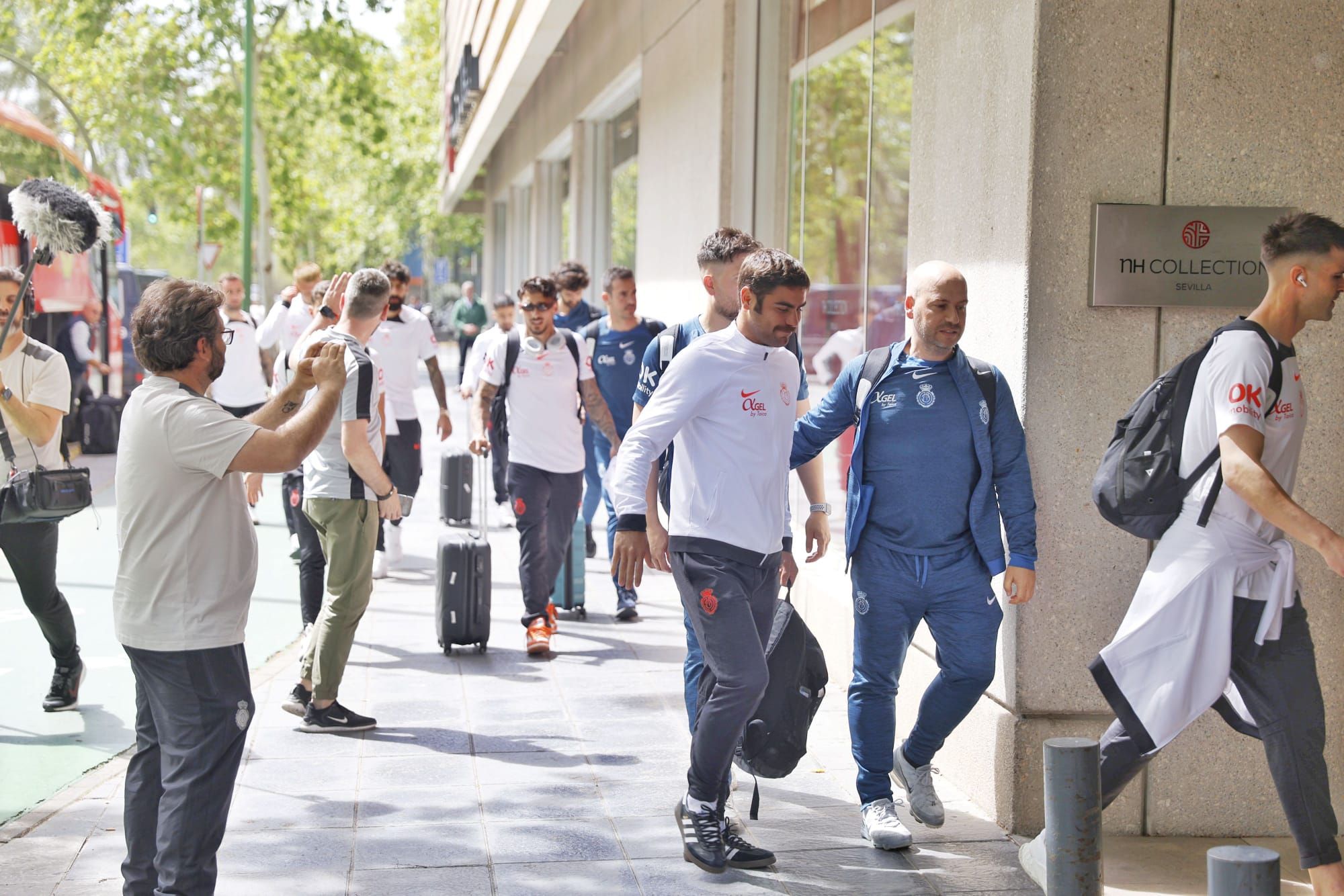 El RCD Mallorca ya está en Sevilla