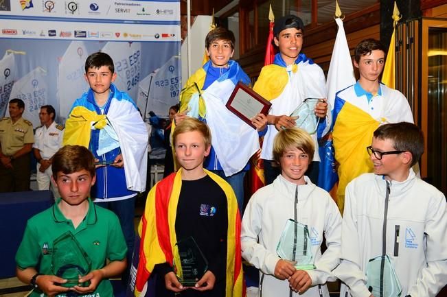 Selección canaria de la clase Optimist