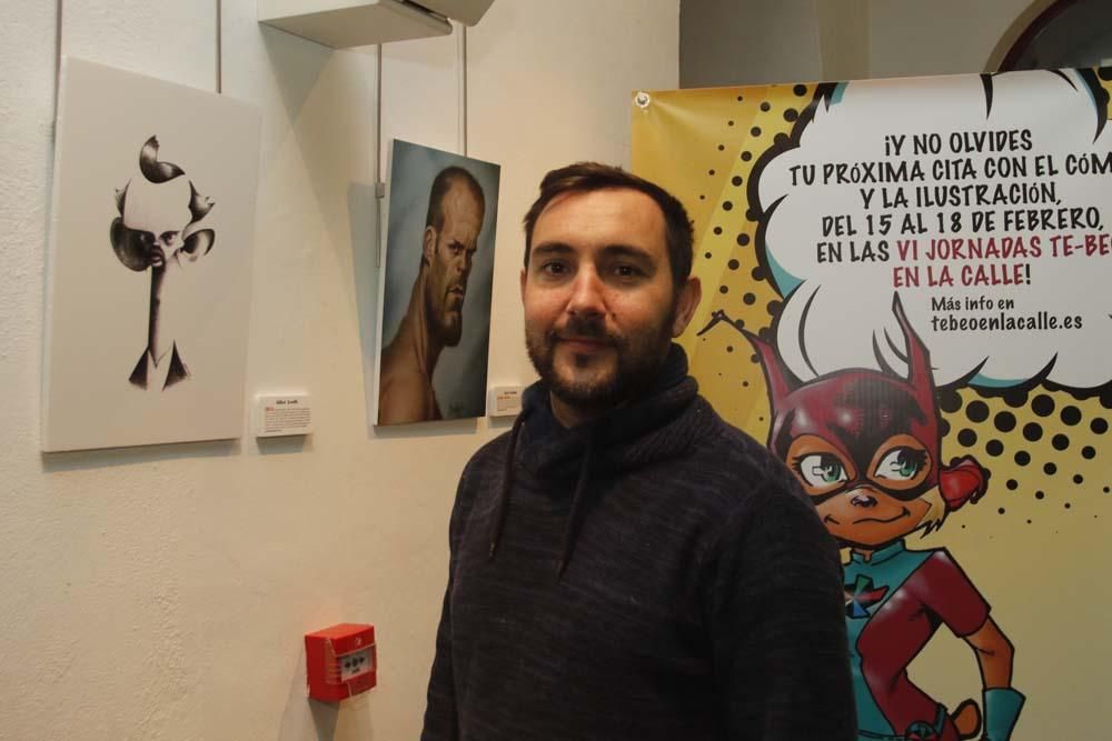 Pata negra, exposición de humor gráfico en la Casa de la Juventud.