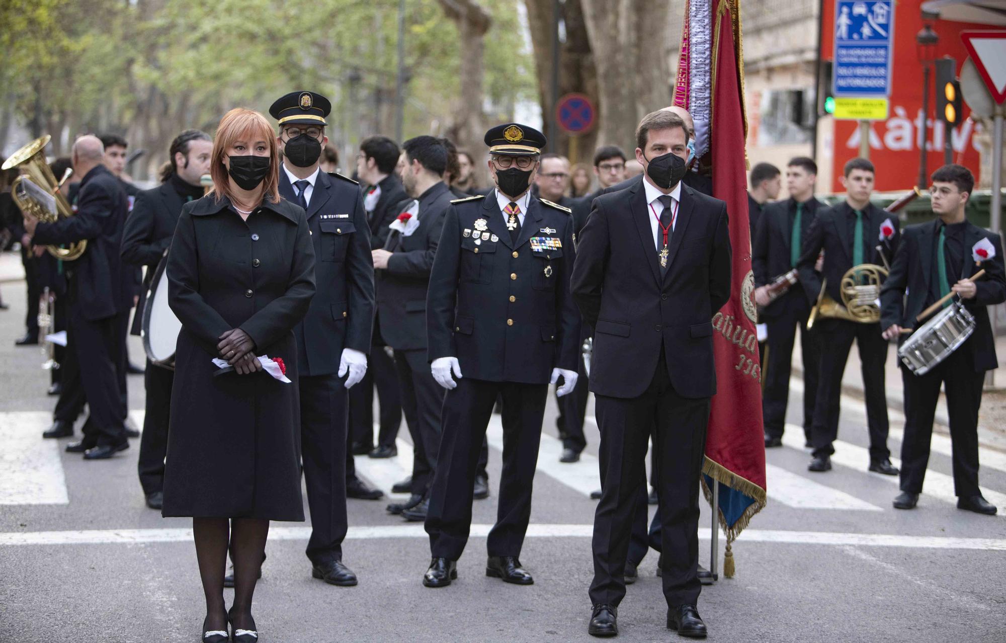 La procesión de "la Camilla" de Xàtiva estrena paso rodado