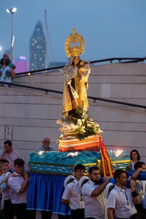 Devoción a la virgen del mar en Benidorm