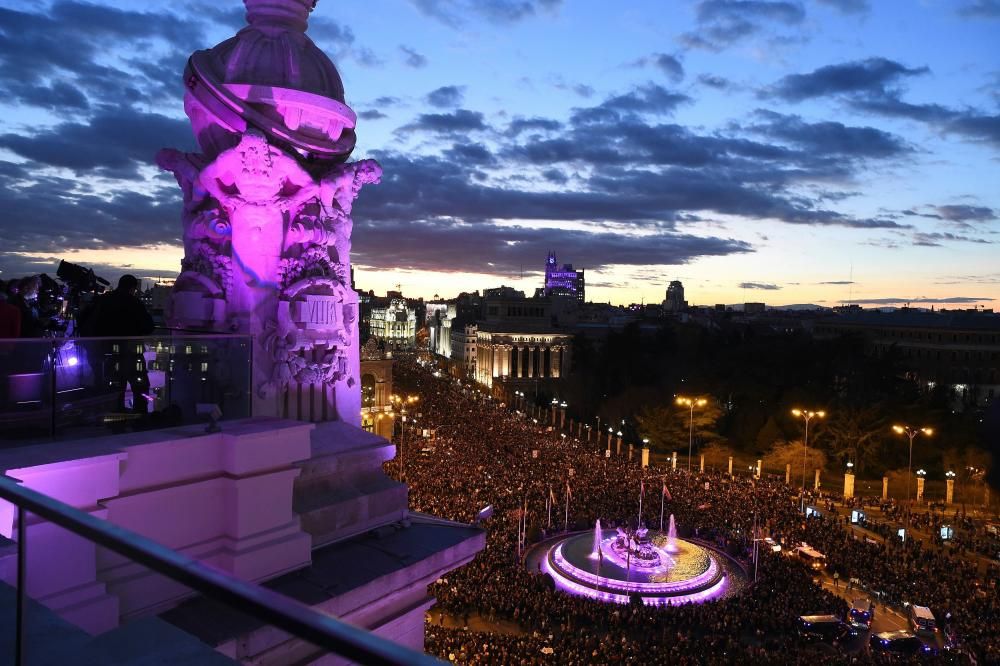 Manifestación en Madrid con motivo del Día ...