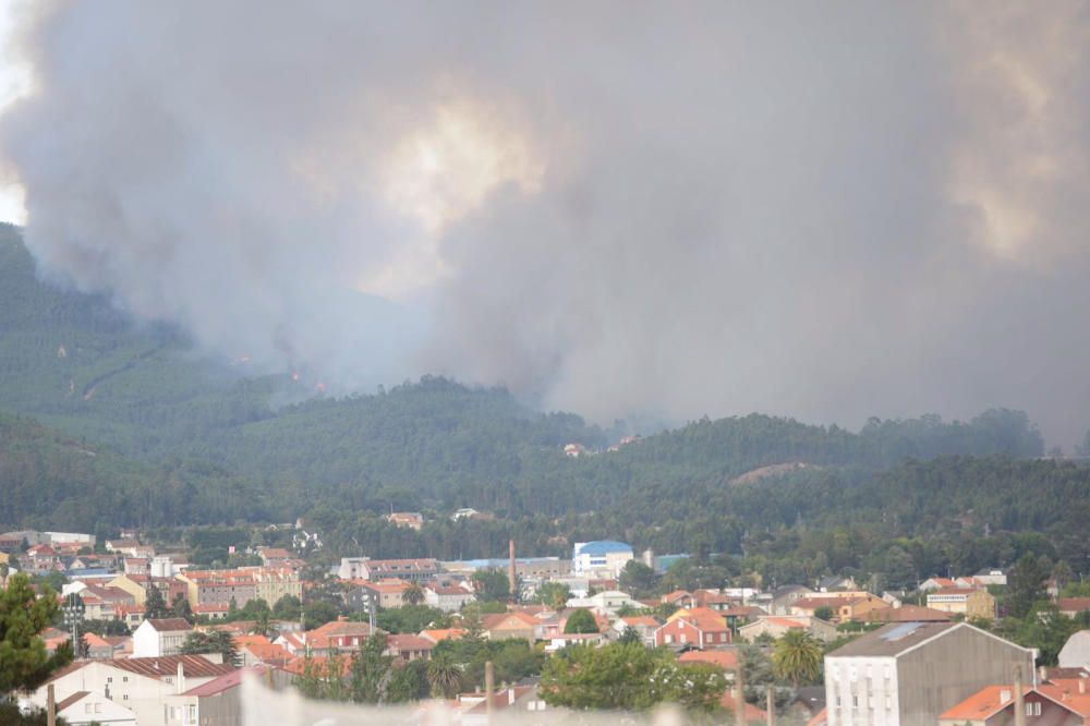 Desalojan varias casas en Castroagudín