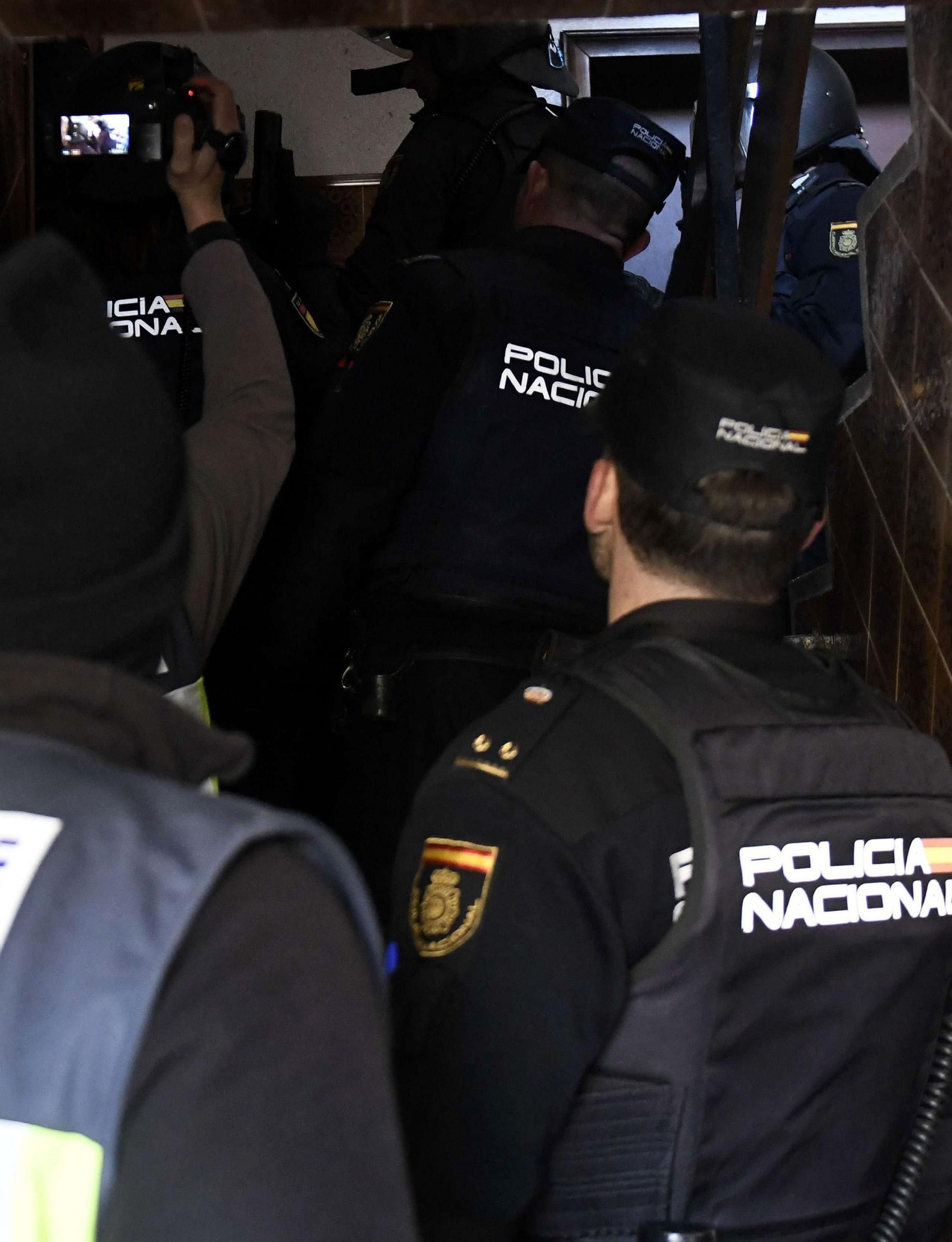 La redada contra el narcotráfico en el Polígono de La Paz, en imágenes
