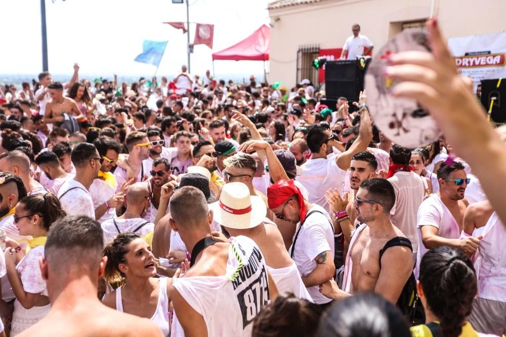 Chupinazo en las fiestas de Callosa de Segura