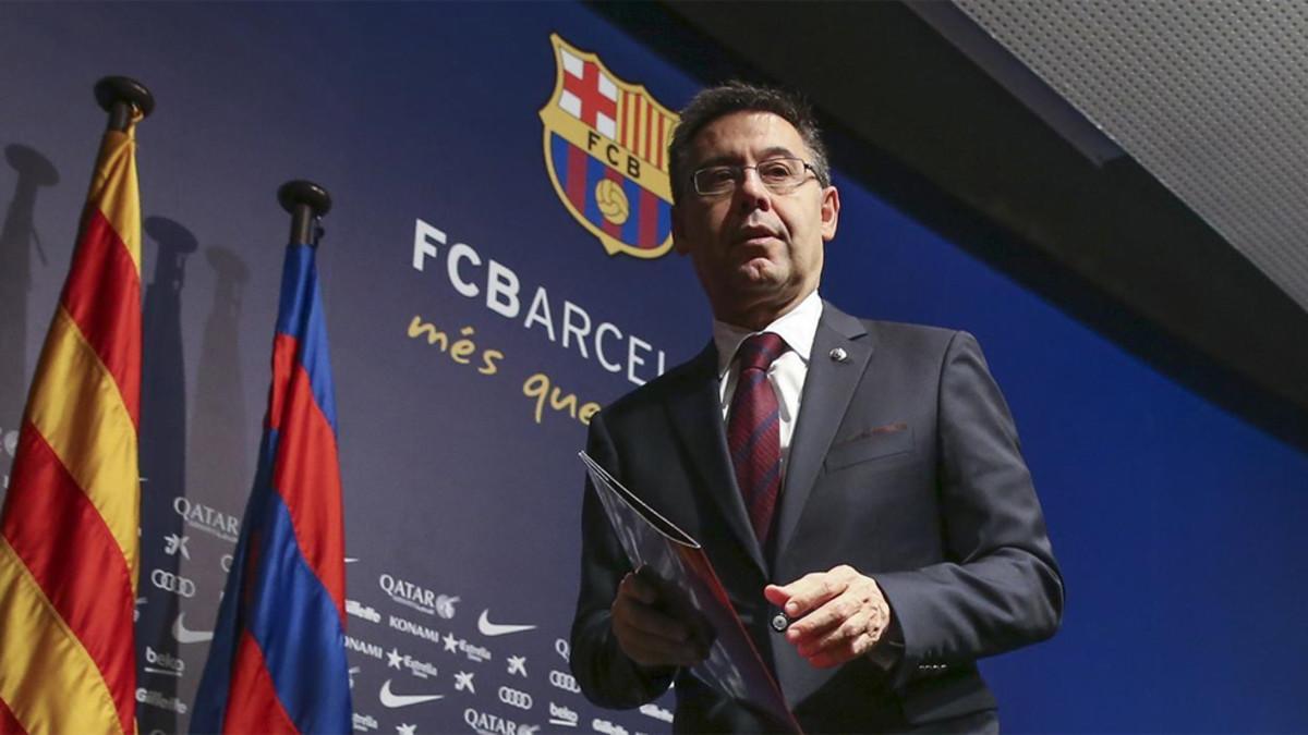 Josep Maria Bartomeu, presidente del FC Barcelona