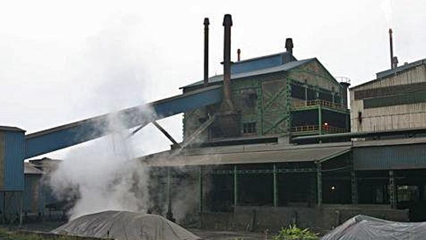 Factoría de Ferroatlántica de Brens, en Cee.