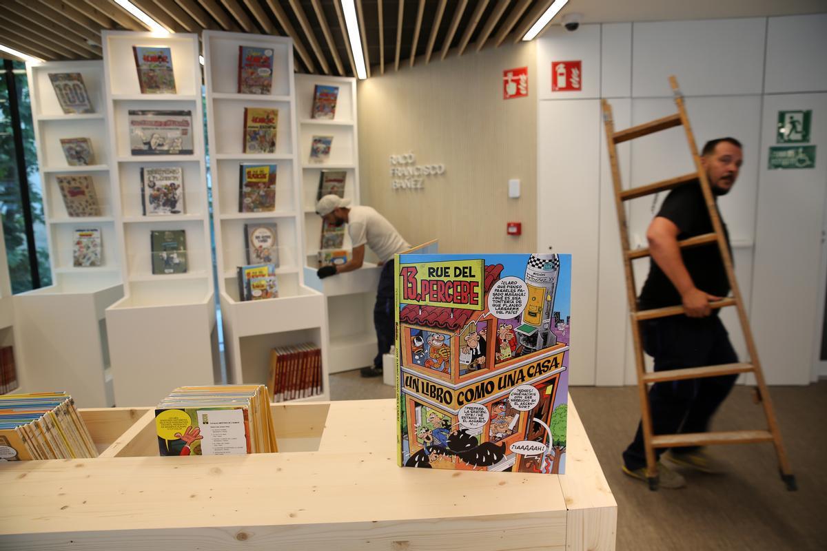 La nueva biblioteca García Márquez, en Sant Martí de Provençals, en un edificio espectacular