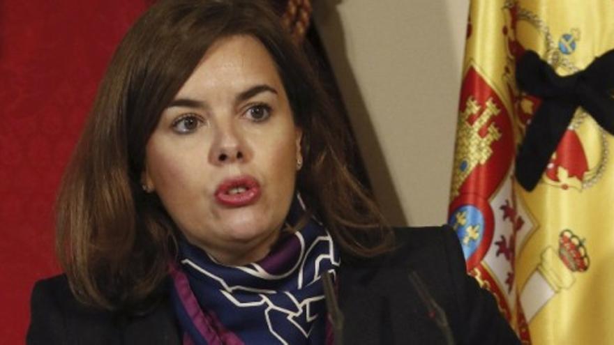 Accidente de avión: La vicepresidenta asegura la implicación absoluta del Gobierno