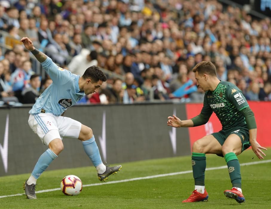 Las mejores imágenes del encuentro entre vigueses y sevillanos en el estadio vigués.