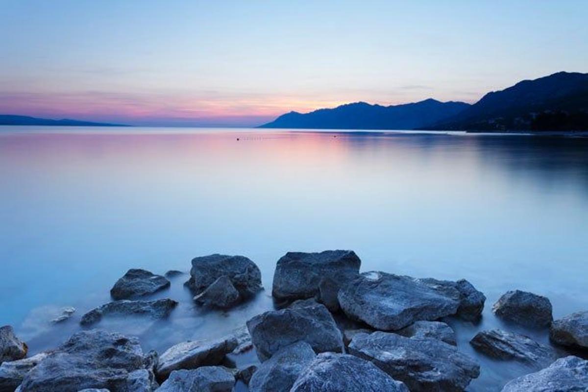 Vistas desde Makarska, en la Costa Dálmata.