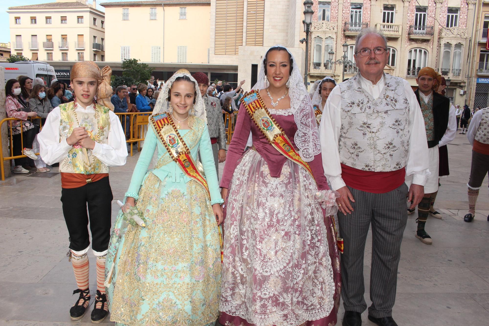 La fuerza de las Fallas en la Procesión de la Virgen (II)