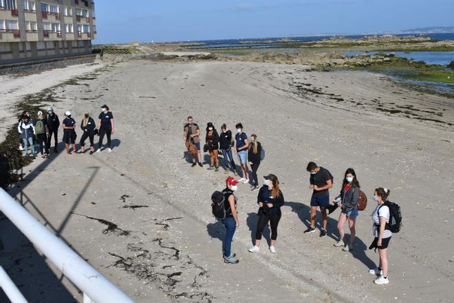 Una jornada solidaria con el medio ambiente en la costa de O Grove