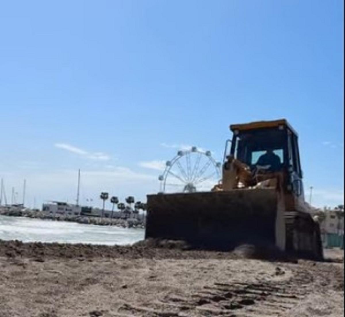 Torremolinos  quiere tener listas sus playas para Semana Santa.