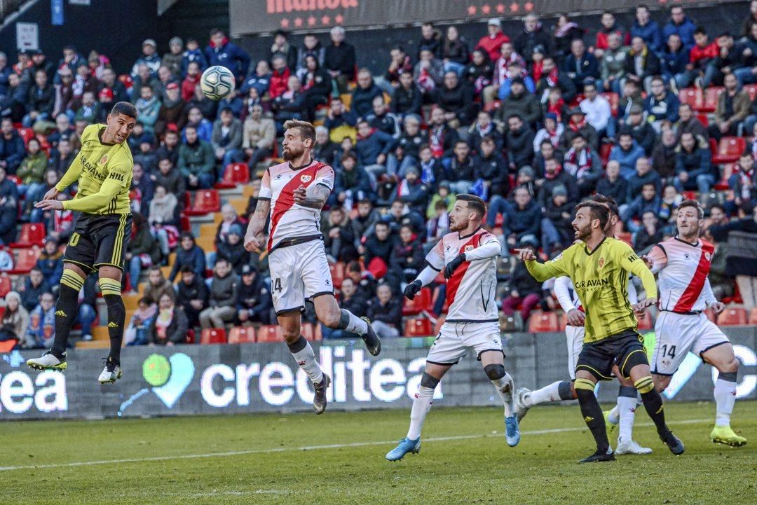 Rayo Vallecano contra Real Zaragoza