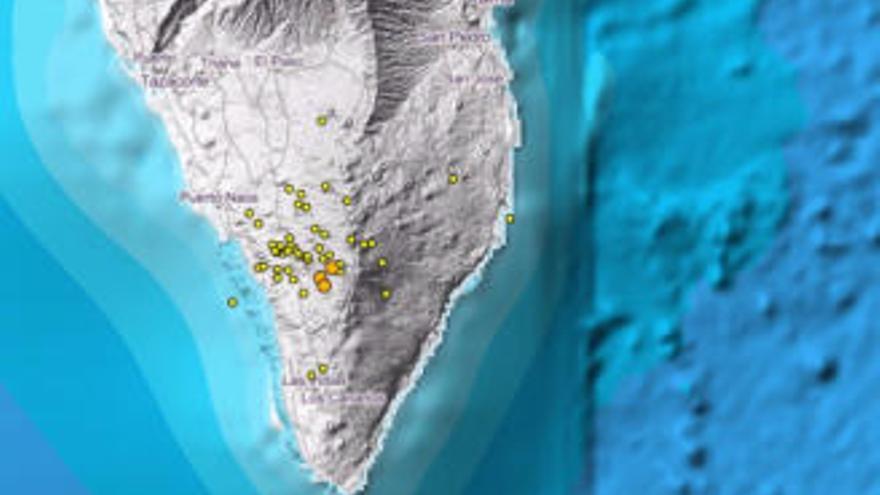 Cesan los temblores en La Palma tras un enjambre que superó los 230