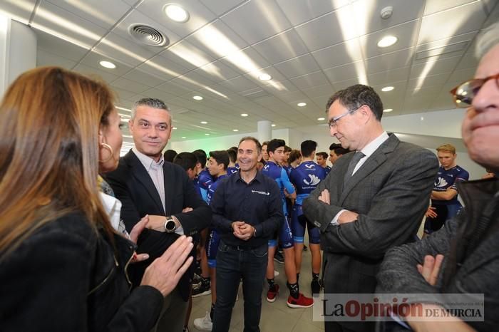 Presentación del Valverde Team en Murcia