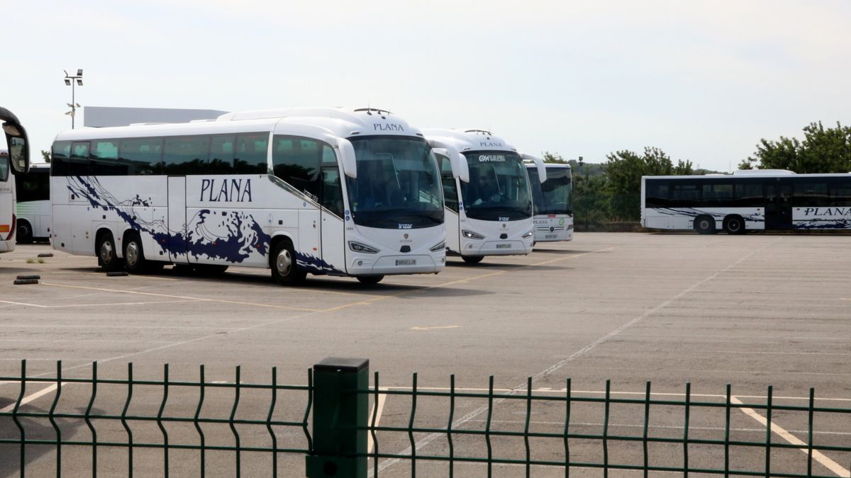 La cochera de los autobuses donde la alumna de Sitges pasó olvidada toda la jornada escolar