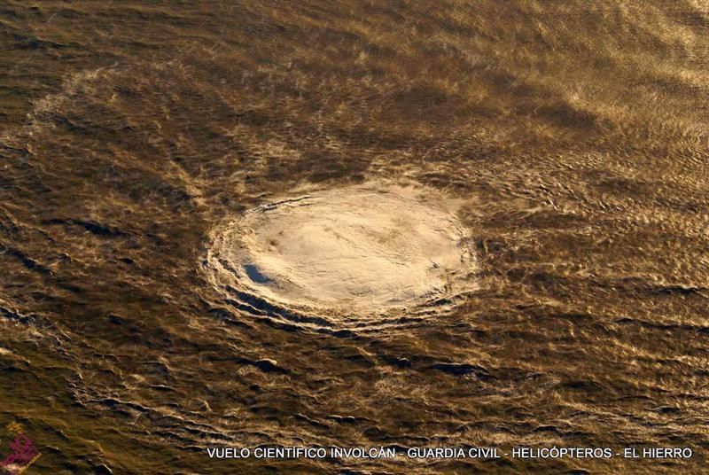 Volcán submarino de El Hierro