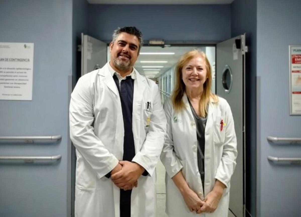 Pedro Cosme y Nuria Bermejo.