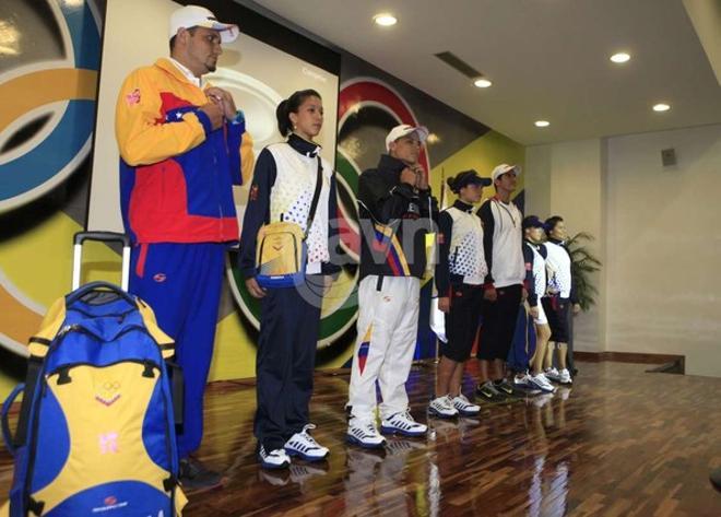 Uniforme de Venezuela para los Juegos Olímpicos de Londres 2012